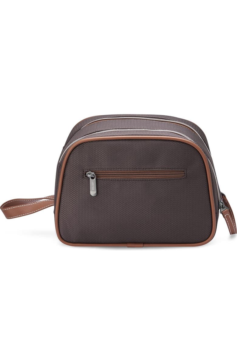 Delsey Paris Chatelet Air 2.0 Toiletry and Makeup Travel Bag, Alternate, color, Chocolate