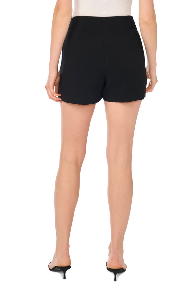 Stretch Crepe Skort, Alternate, color, RICH BLACK