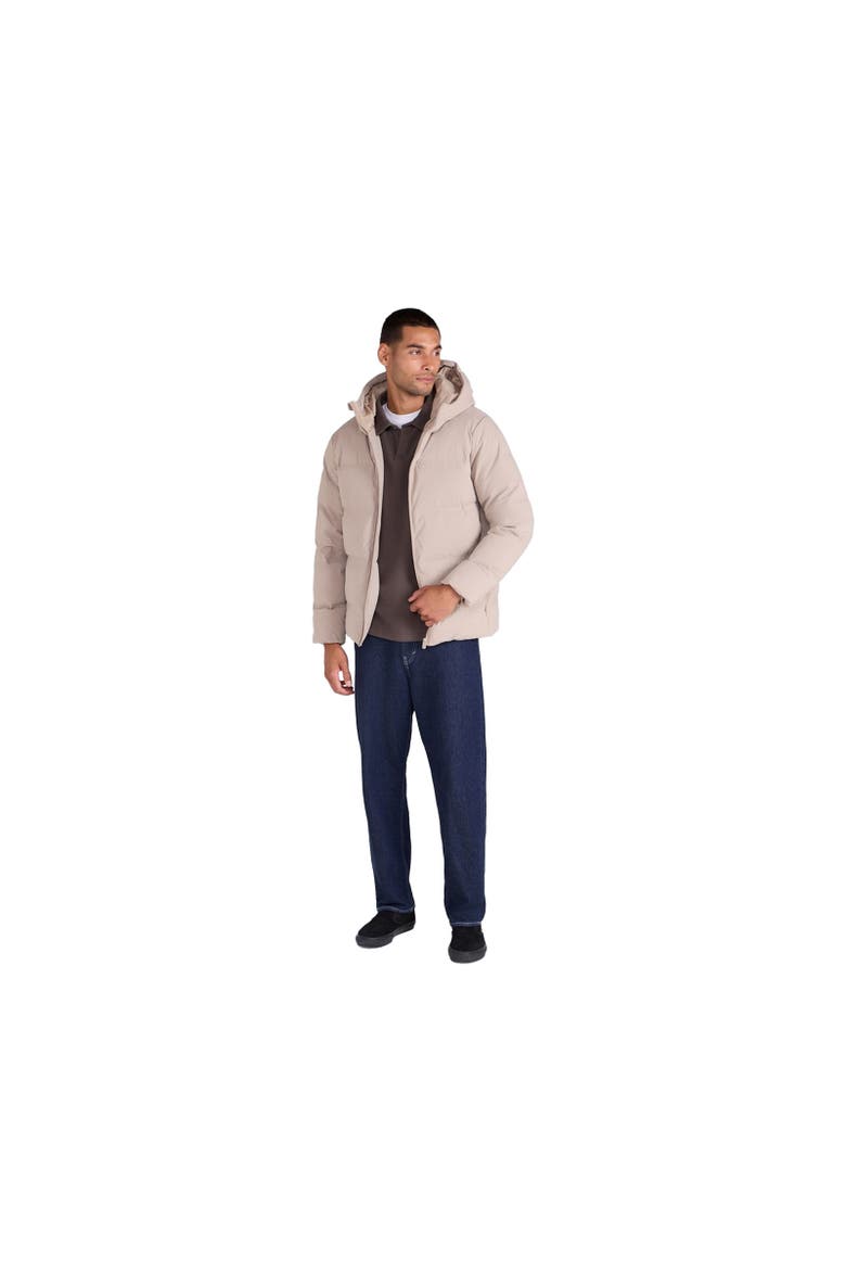 Tech Down Jacket, Alternate, color, Beige