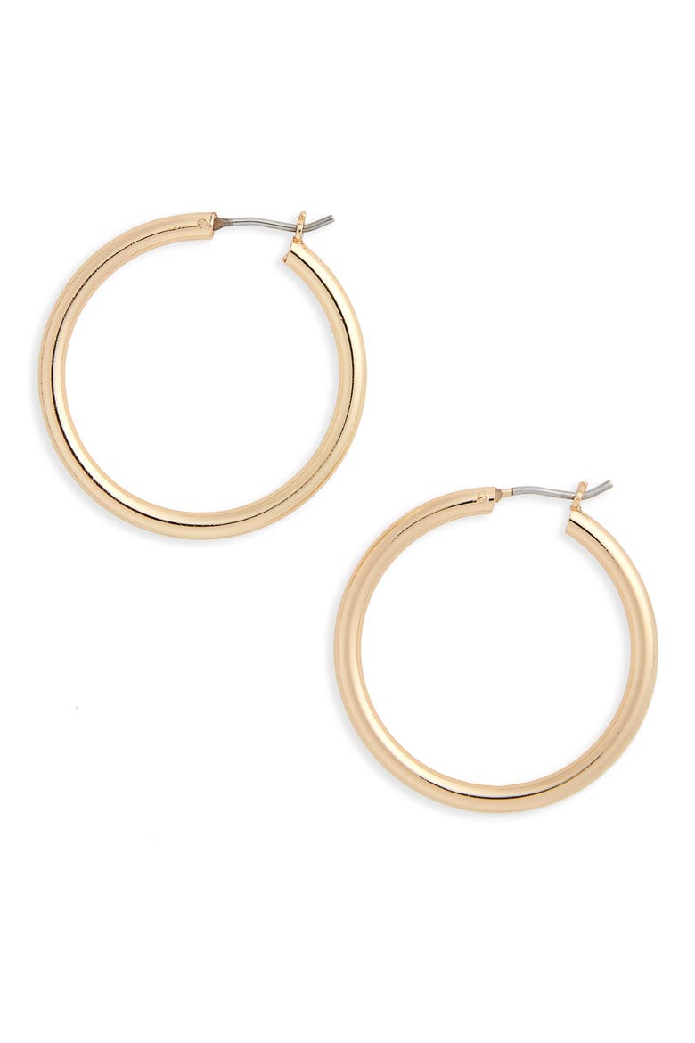 Medium Endless Hoops, Main, color, GOLD