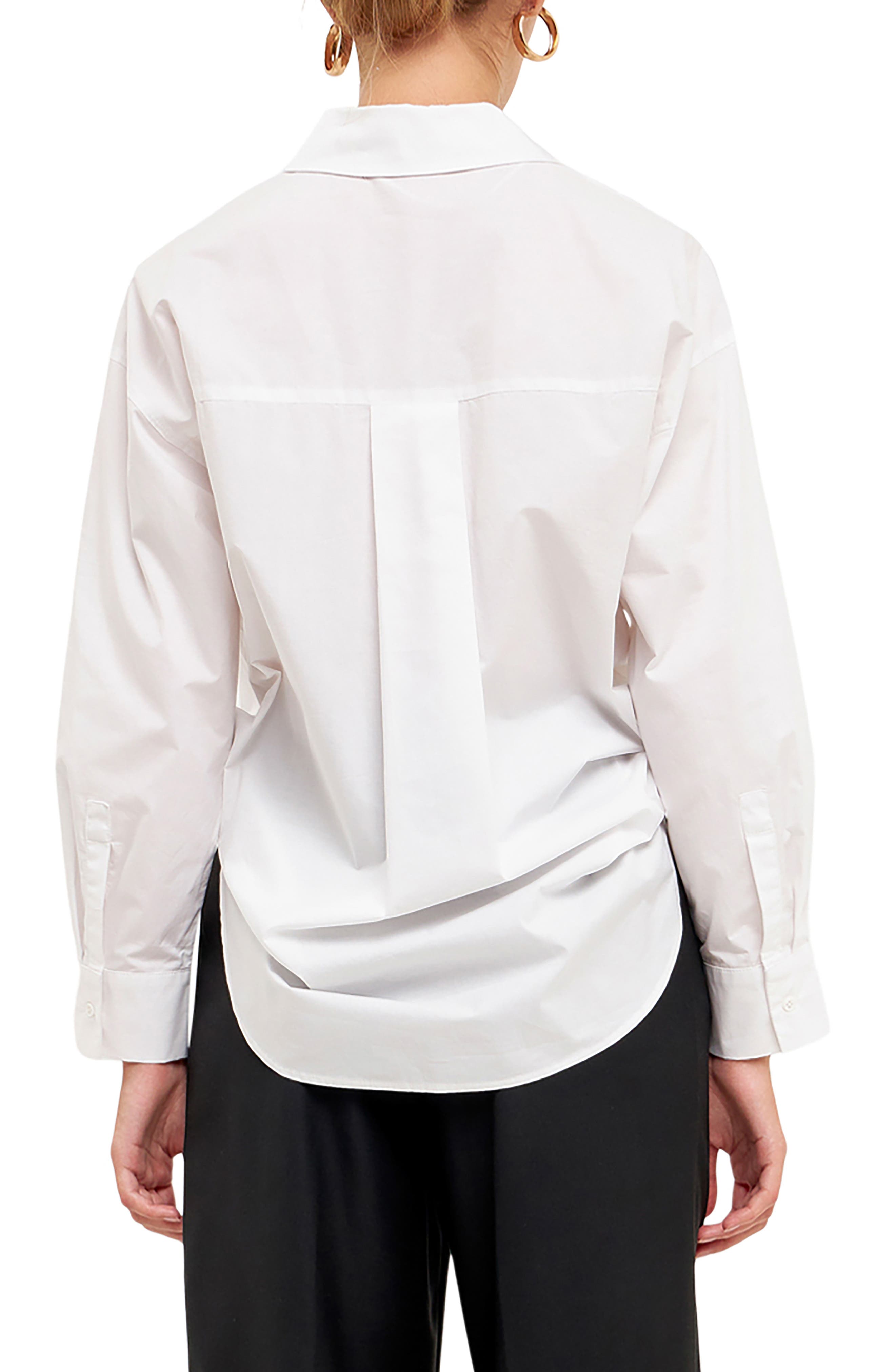 Sequins & Beads Poplin Shirt - image 2