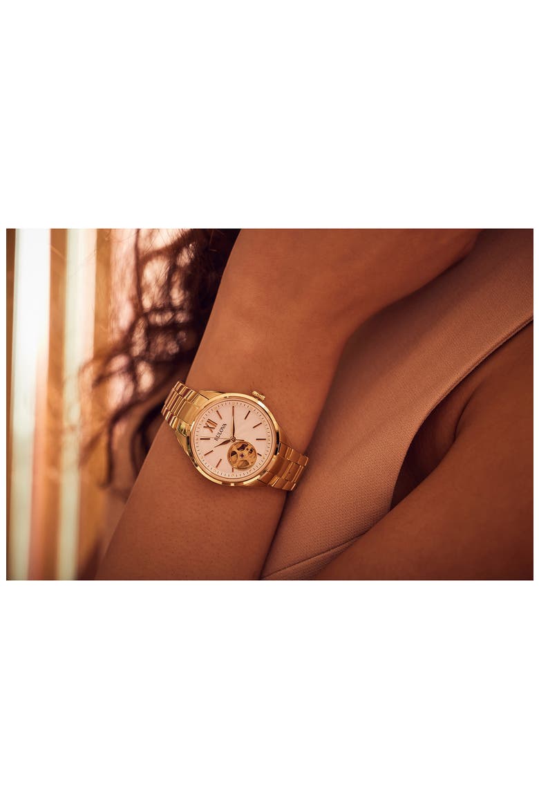 Sutton Bracelet Watch, 34.5mm, Alternate, color, GOLD-TONE