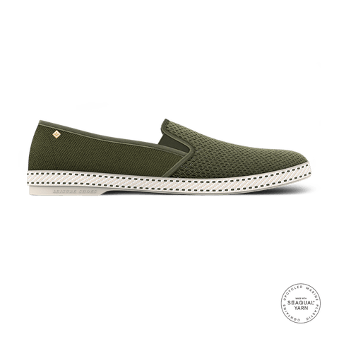 Classic Canvas & Mesh Slip-On Loafer