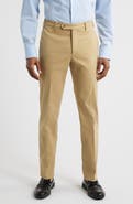 Zanella Parker Flat Front Stretch Cotton Pants