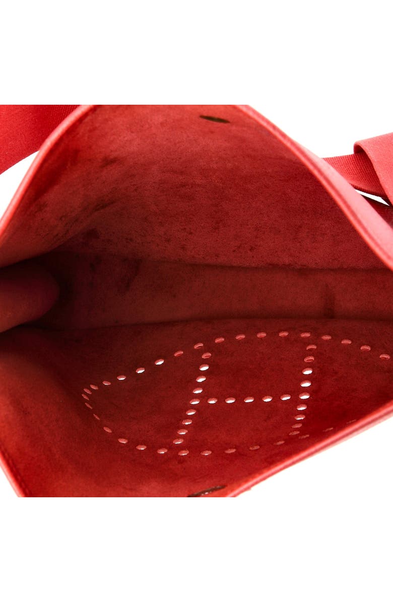 Pre-Owned Hermes Evelyne Bag Gen I Clemence GM, Alternate, color, Rouge Vif