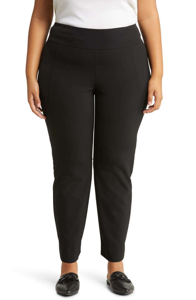 Lafayette 148 New York Greenwich Acclaimed Stretch Pants, Main, color,