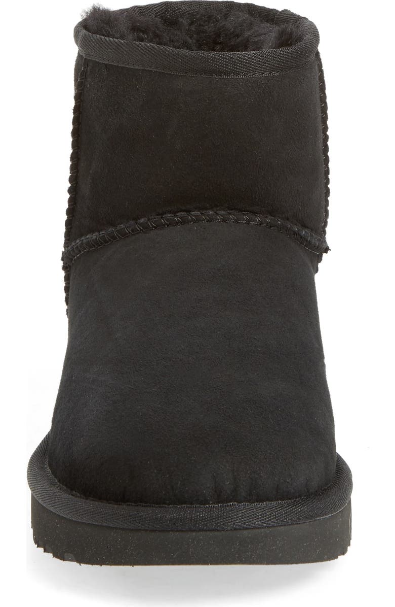 UGG<sup>®</sup> UGG Classic Mini II Genuine Shearling Lined Boot, Alternate, color, Black Suede