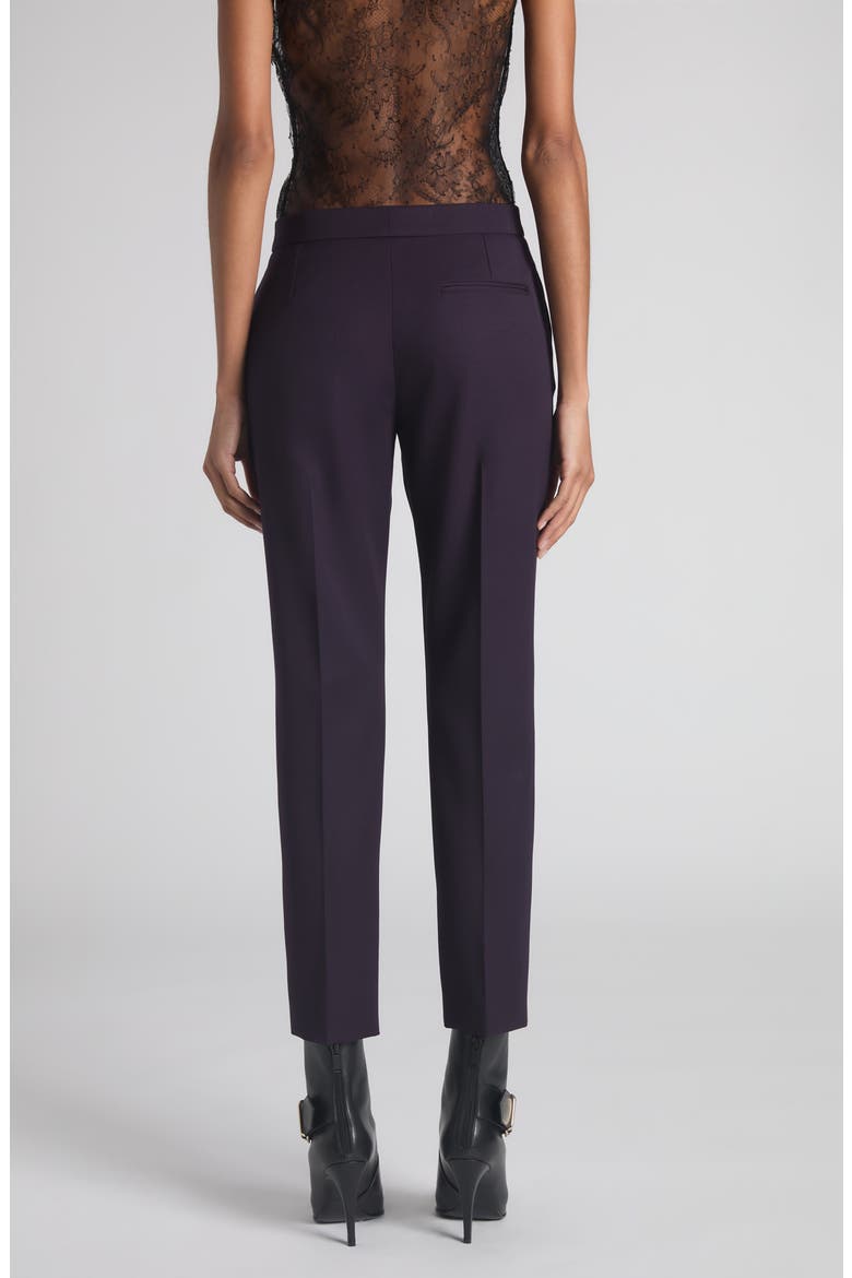 Wool Cigarette Trousers, Alternate, color, VIOLET