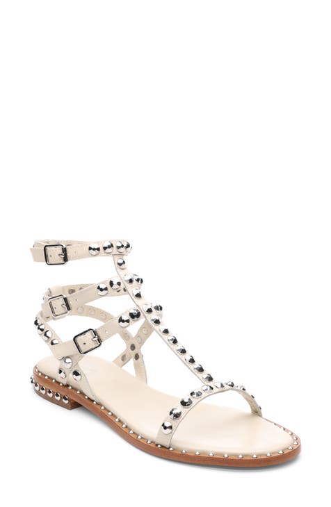 Women s Gladiator Flat Sandals Nordstrom