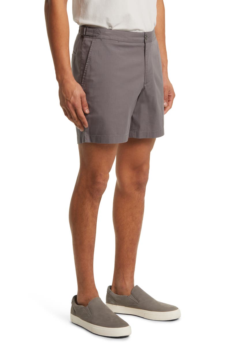 Nordstrom Side Tab Cotton Blend Resort Shorts, Alternate, color,