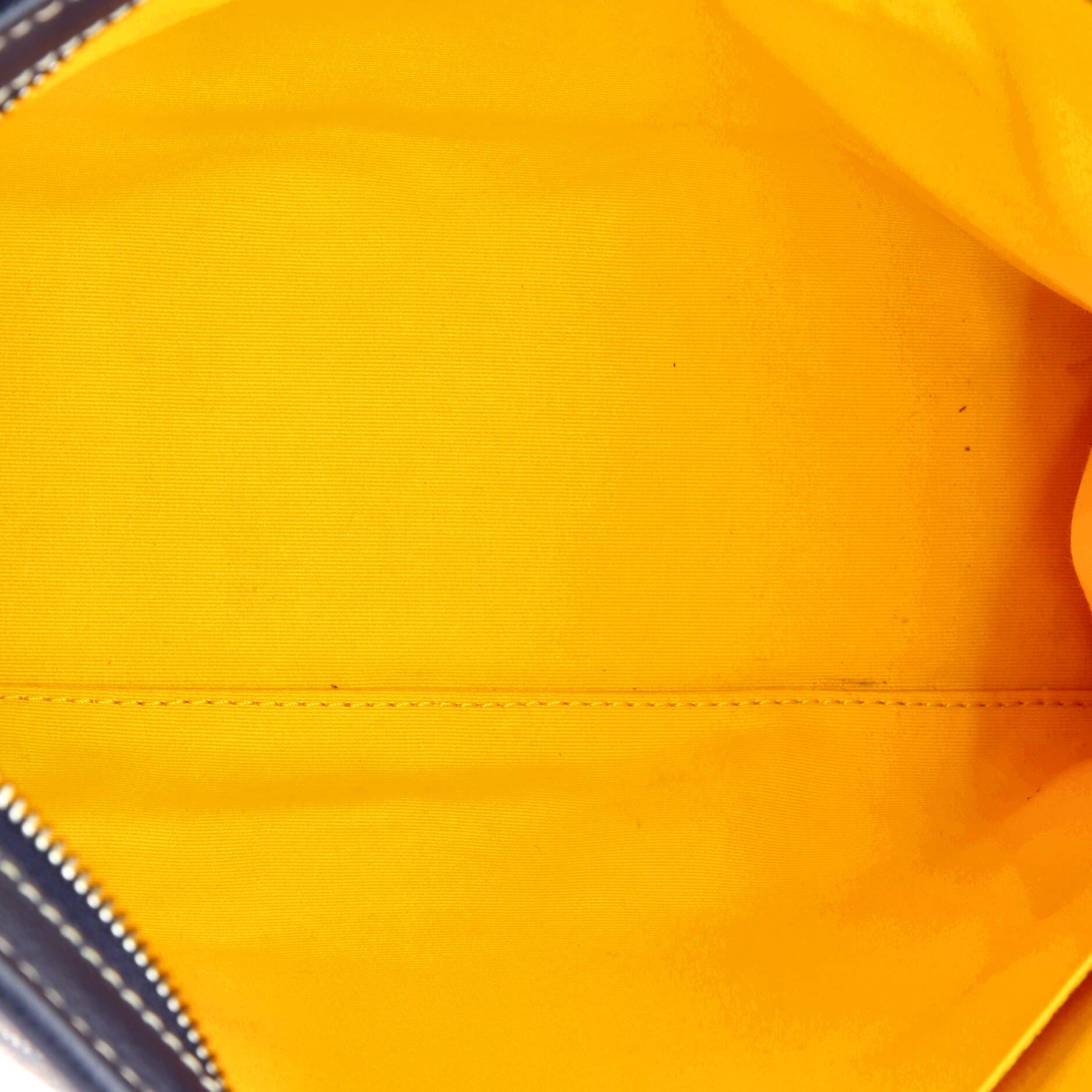 Pre-Owned Goyard Jouvence Toiletry Pouch Coated Canvas GM, Alternate, color, Blue