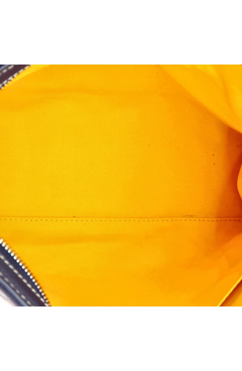 Pre-Owned Goyard Jouvence Toiletry Pouch Coated Canvas GM, Alternate, color, Blue