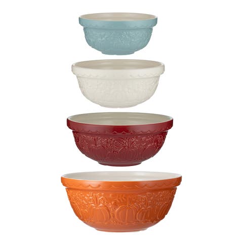 Pumpkin Mixing Bowl, Set of 4