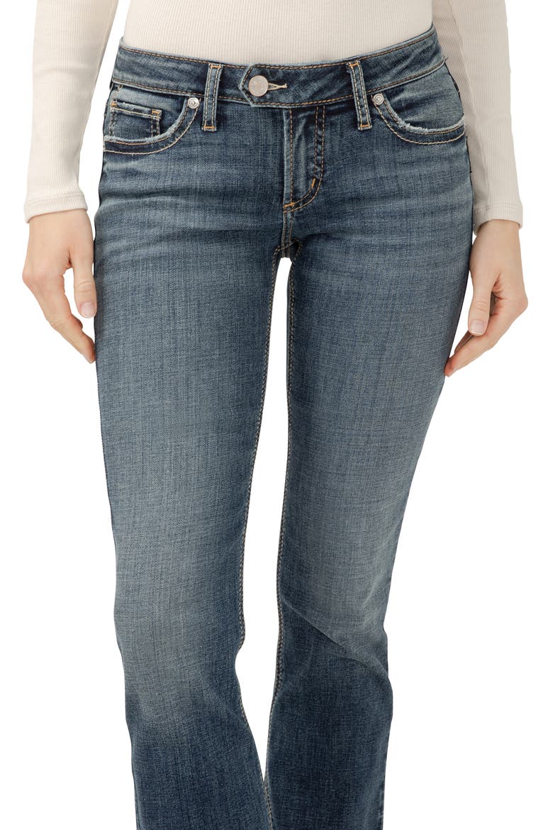 Tuesday Low Rise Slim Bootcut Jeans, Alternate, color, BILLIE