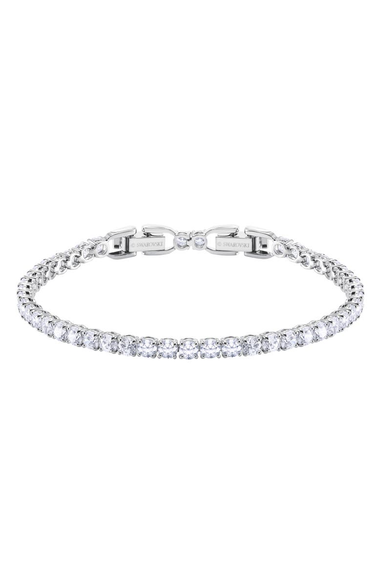 Swarovski Crystal Tennis Bracelet, Main, color, 