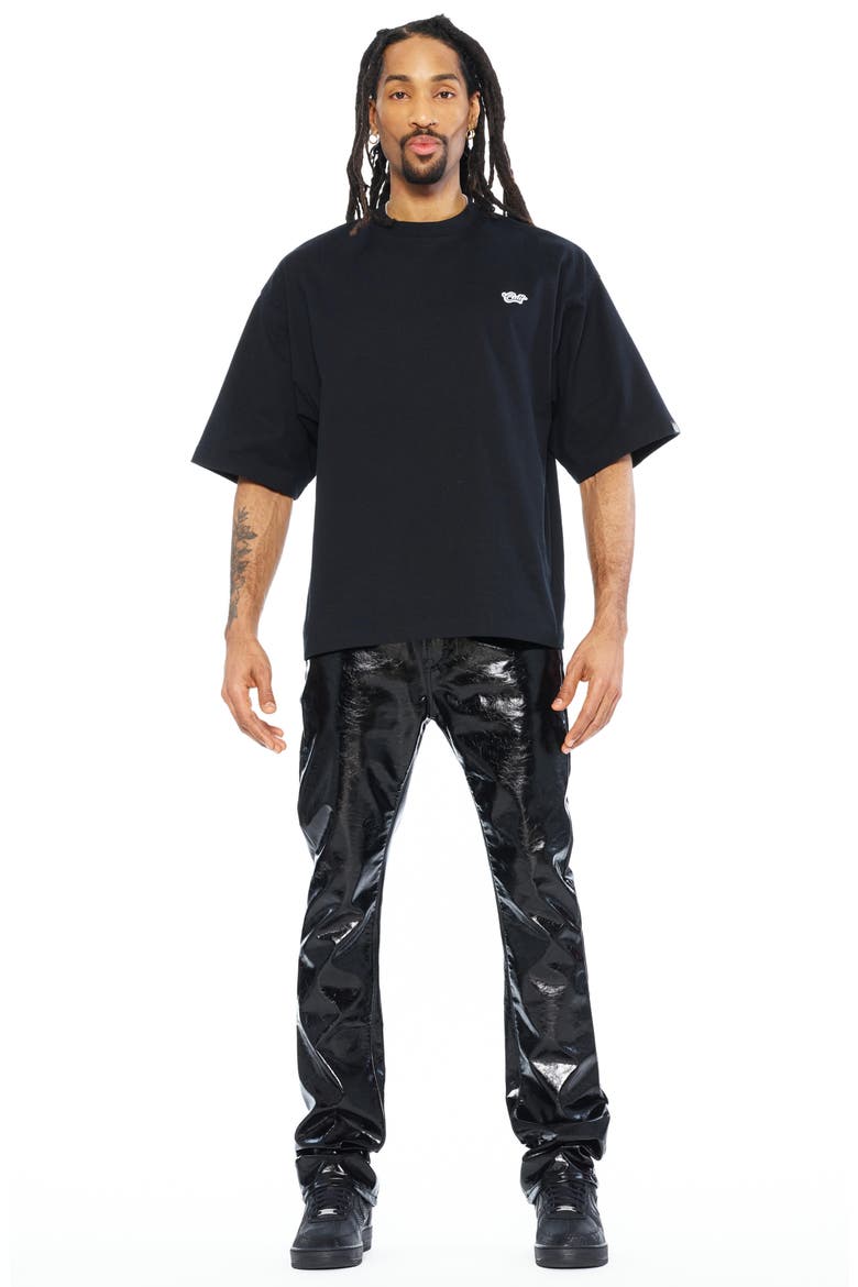Boxy Oversized Fit T-Shirt, Alternate, color, BLACK