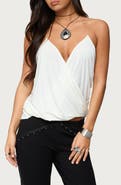 EDIKTED Ainsley Wrap Front Top