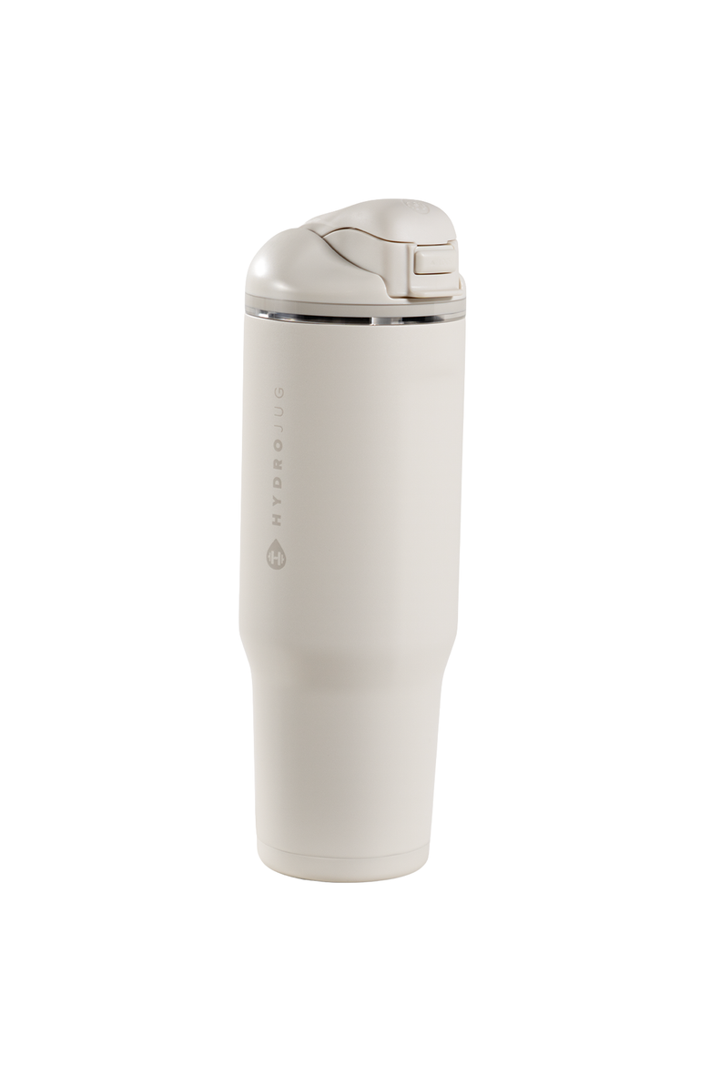Ease2o 40oz Insulated Stainless Steel Water Bottle With Dual Sip & Chug Lid, Main, color, Linen
