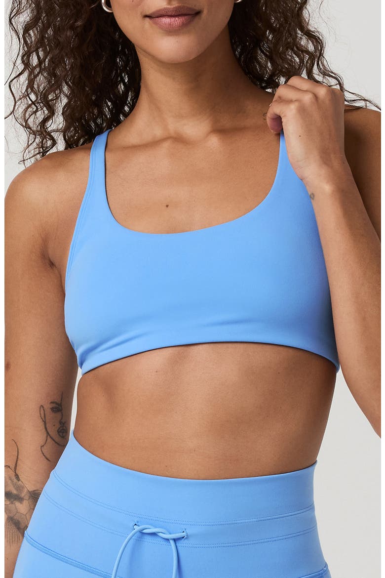 Yosemite Sports Bra, Main, color, OASIS BLUE