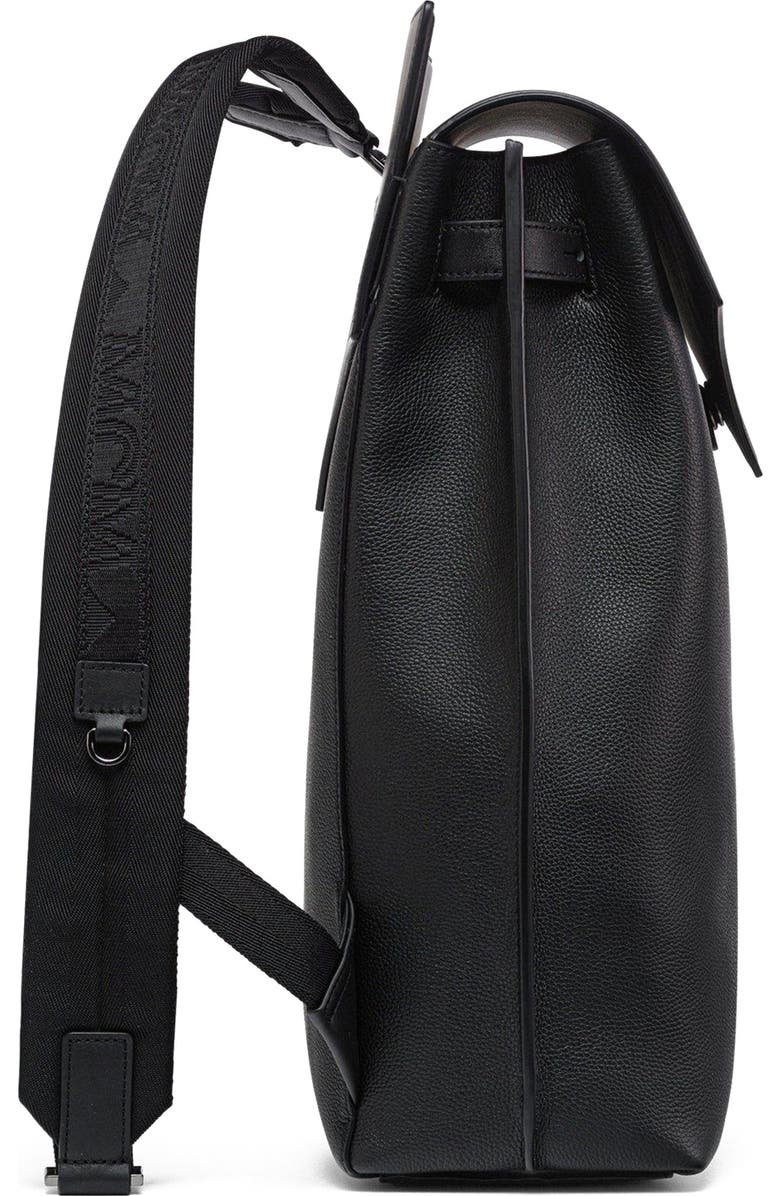 MCM Diamond Backpack in Embossed Leather, Alternate, color,
