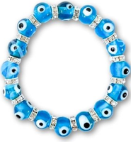 Humanist Beauty Evil Eye Beaded Bracelet