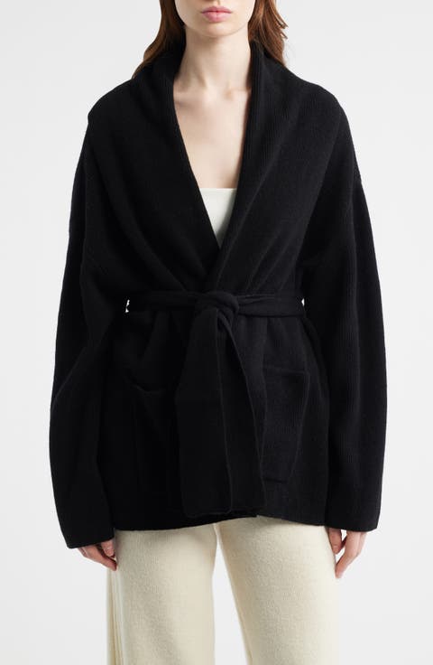 Madison Wool Drape Cardigan