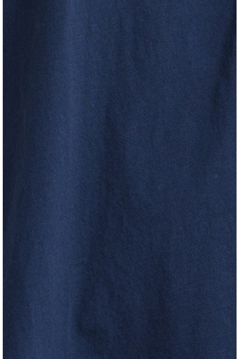 Organic Pima Cotton Short Pajamas, Alternate, color, DEEP BLUE