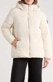 CALVIN KLEIN PERFORMANCE Faux Fur Lined Hood Puffer Jacket