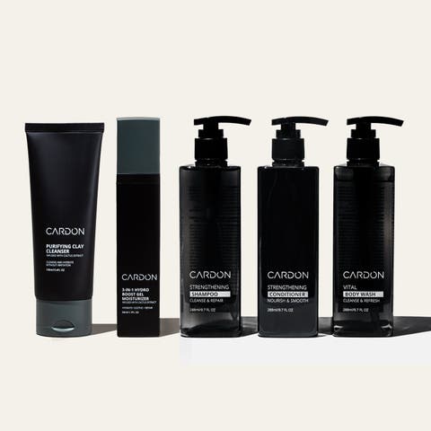 Head to Toe 5 Piece Grooming Set for Men (Travel Sized)