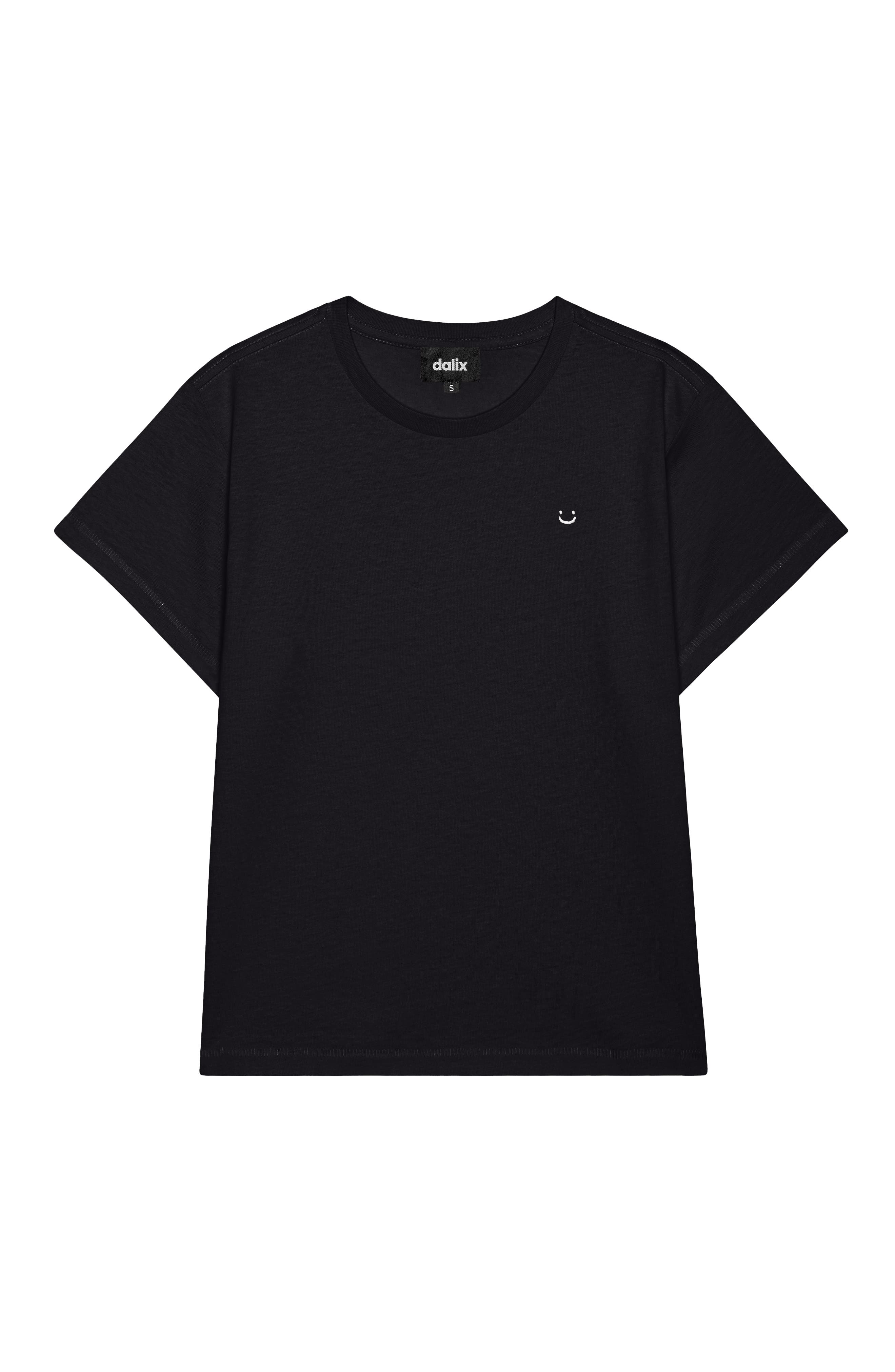 Womens Lil Smile Lightweight High Waisted Tee - image 3