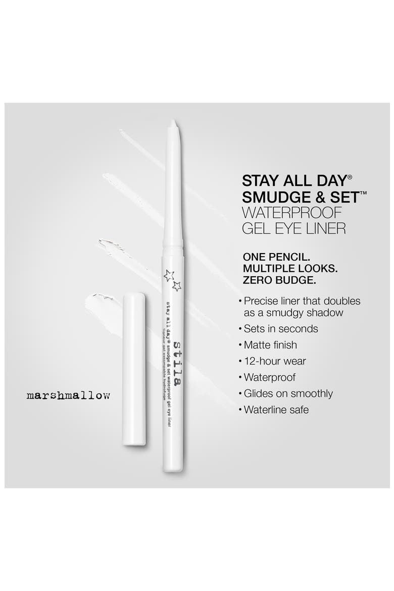 Stay All Day® Smudge & Set Waterproof Gel Eyeliner, Alternate, color, MARSHMALLOW