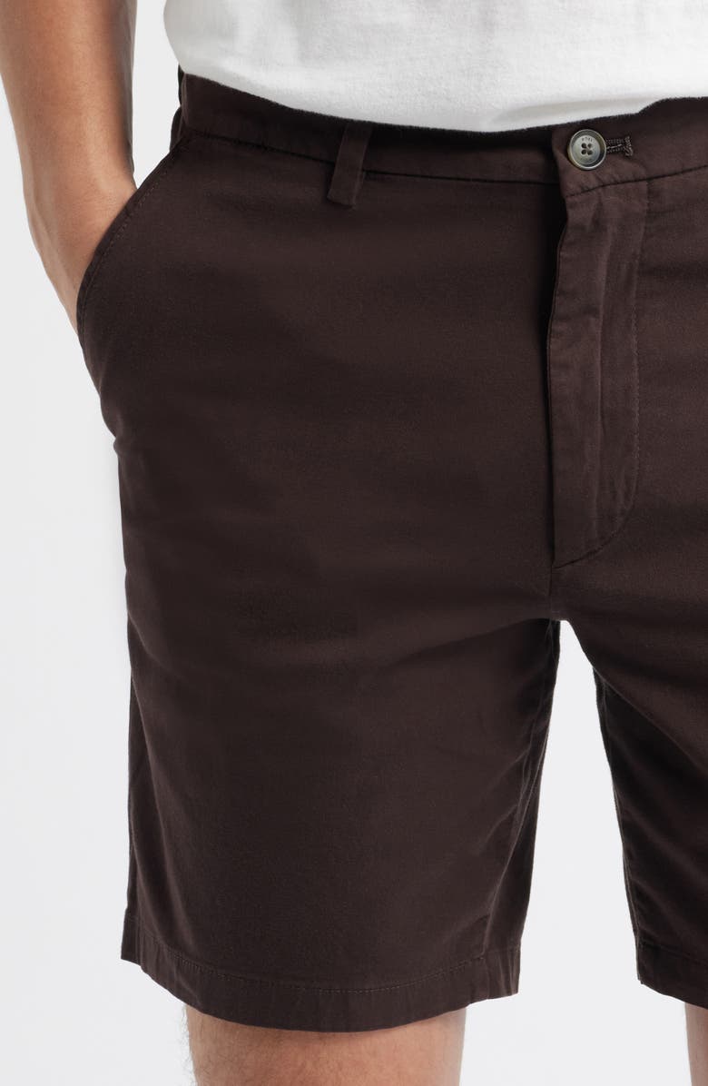 BOSS Kane Shorts, Alternate, color, Dark Brown