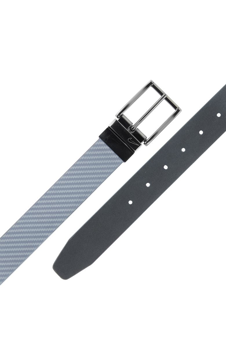 Nike Reversible Belt, Alternate, color, Grey/ Black