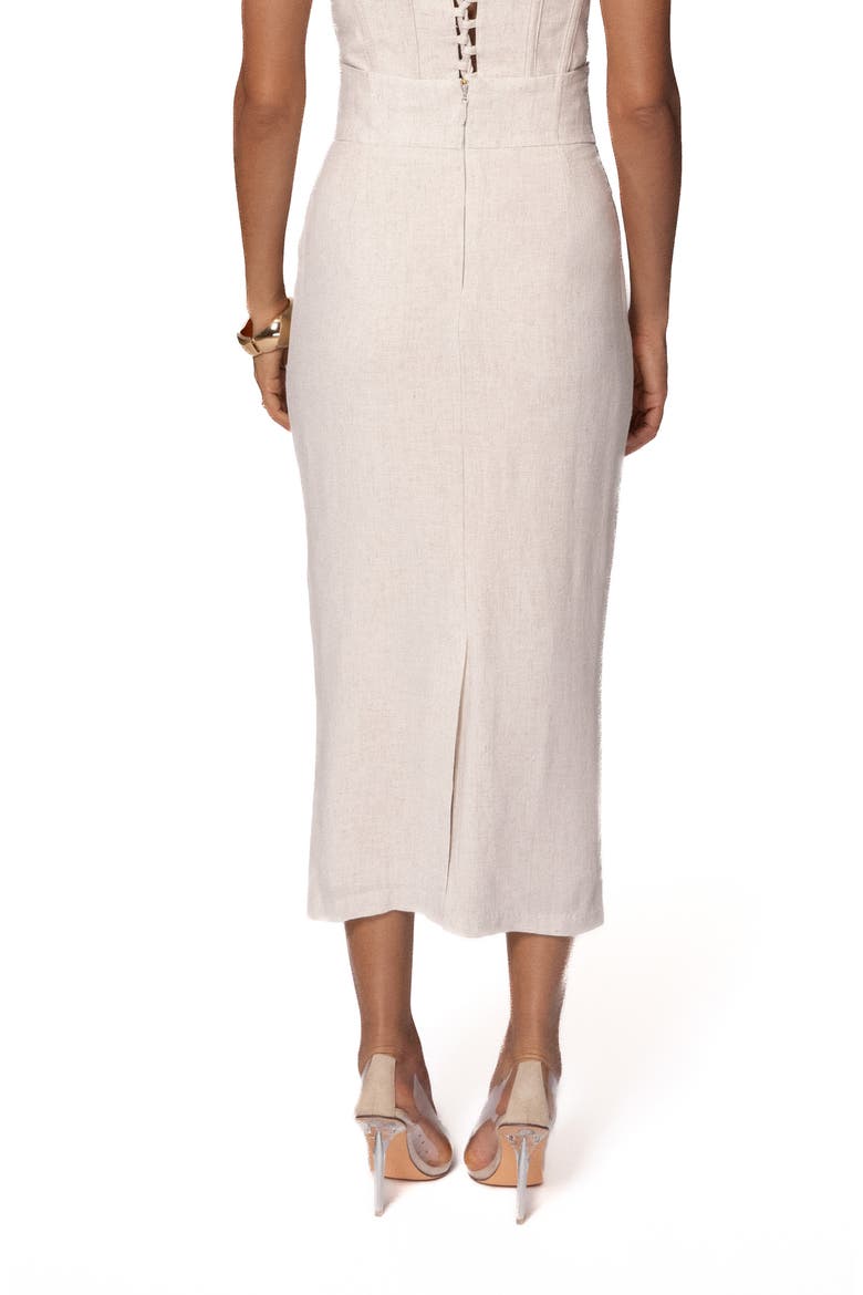 Coastland Pencil Skirt, Alternate, color, BEIGE