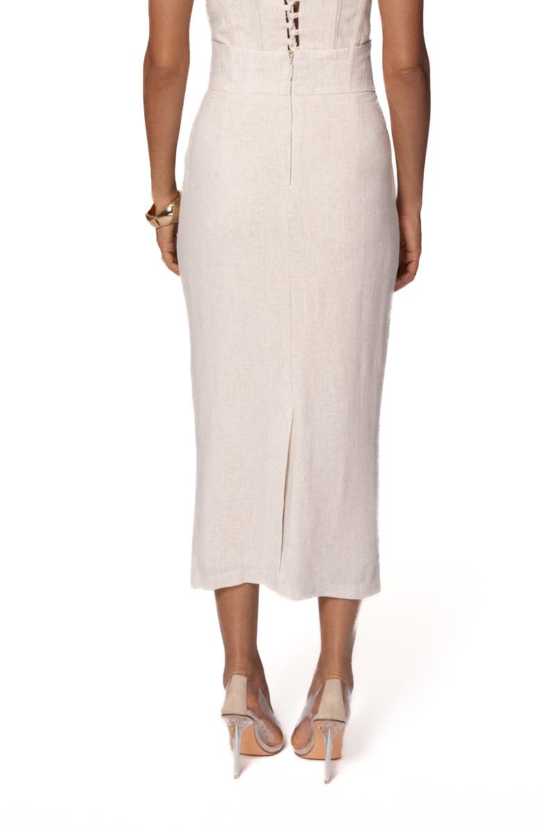 JLUXLABEL Coastland Pencil Skirt, Alternate, color, Beige