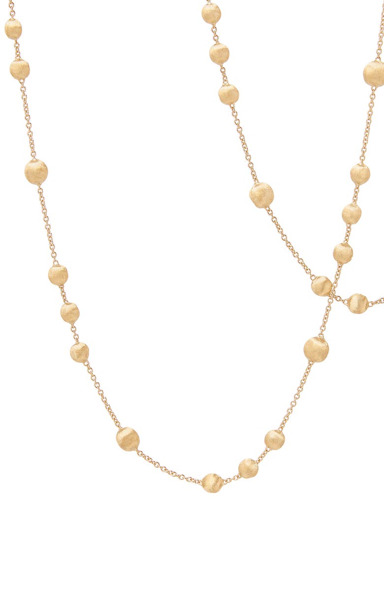 Marco Bicego Long Bead Station Necklace, Alternate, color, 18K Yellow Gold