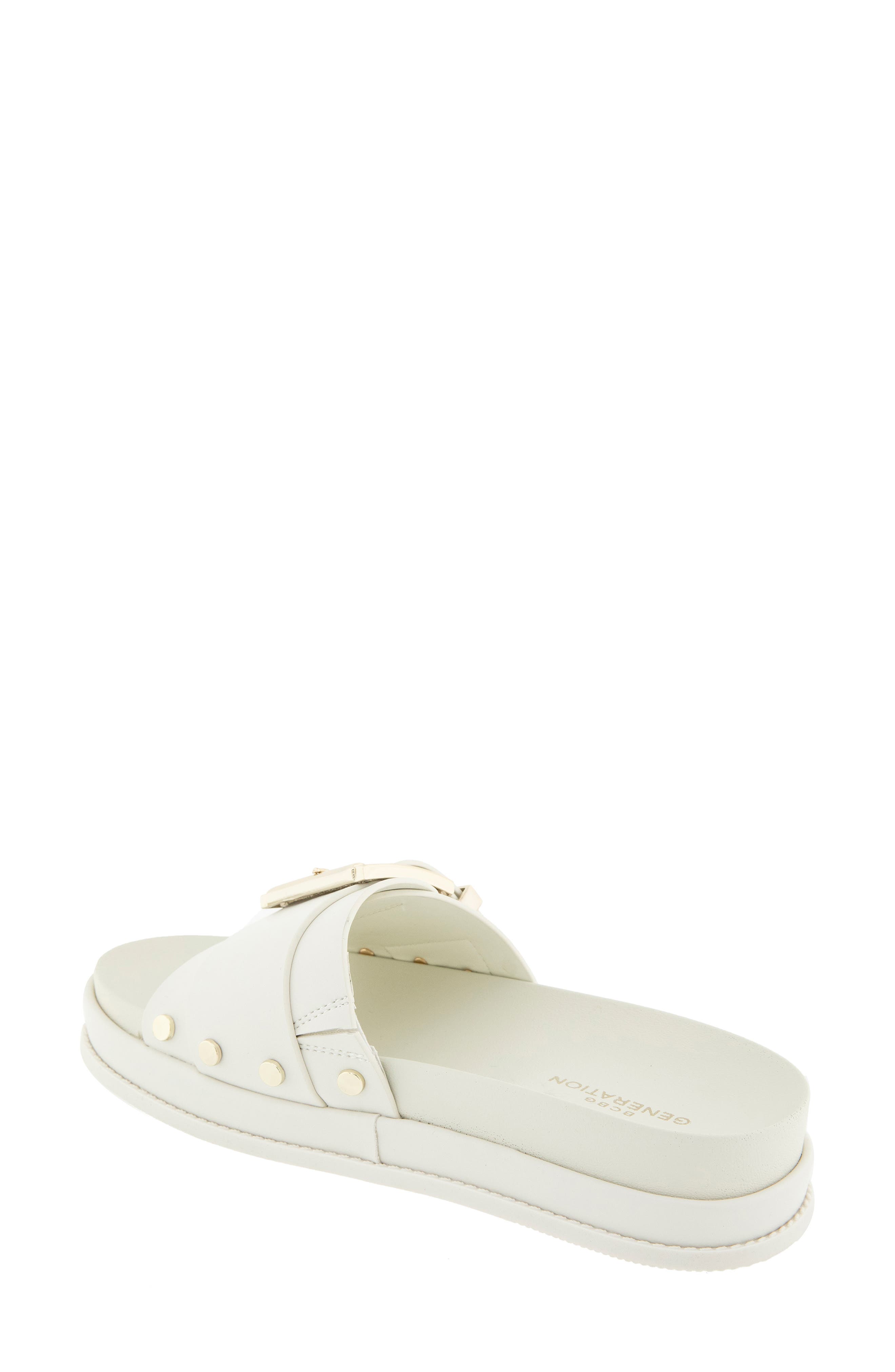 Bonas Buckle Slide Sandal, Alternate, color, TOFU