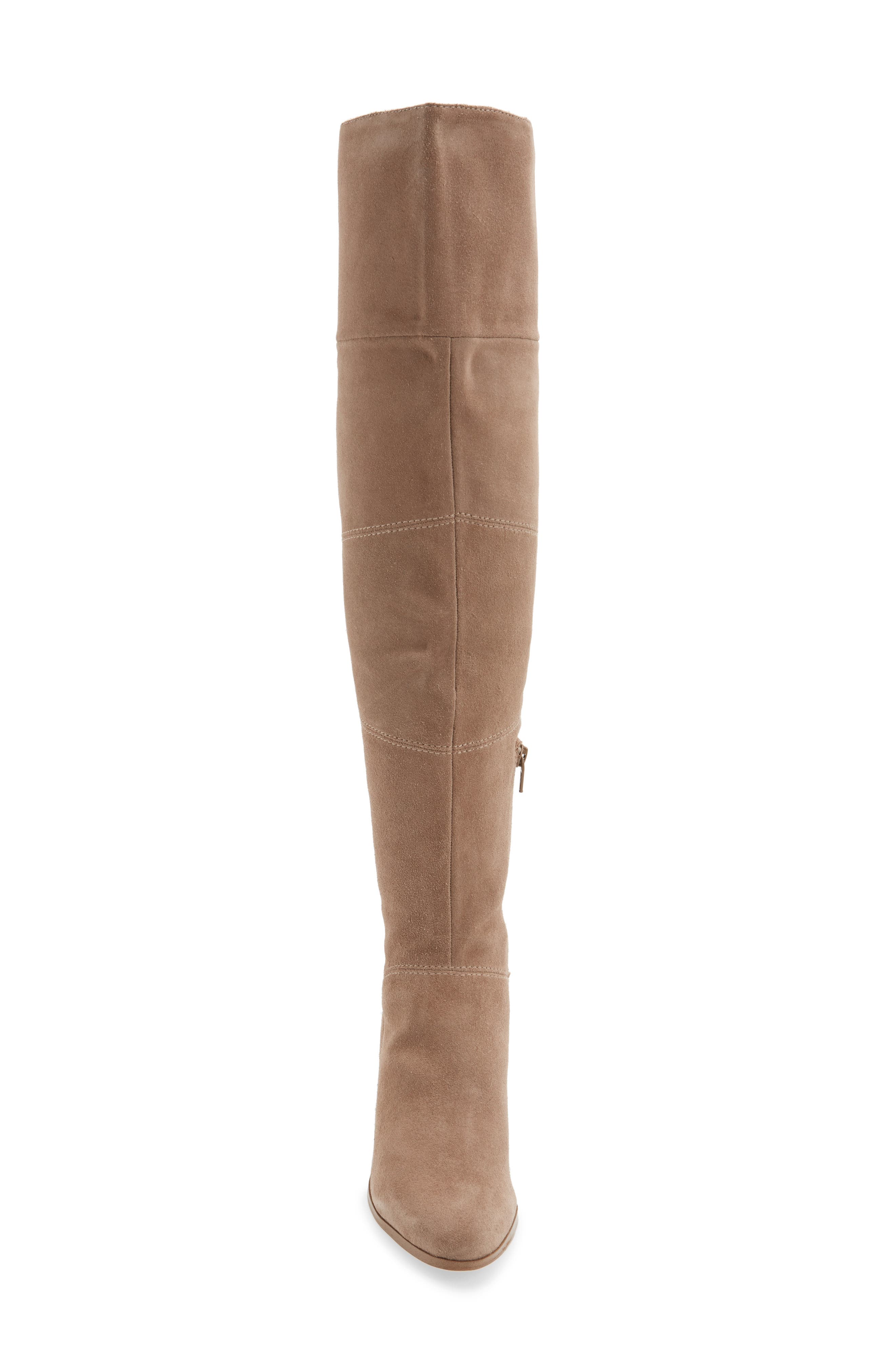 Melbourne Over the Knee Boot, Alternate, color, NIGHT TAUPE SUEDE
