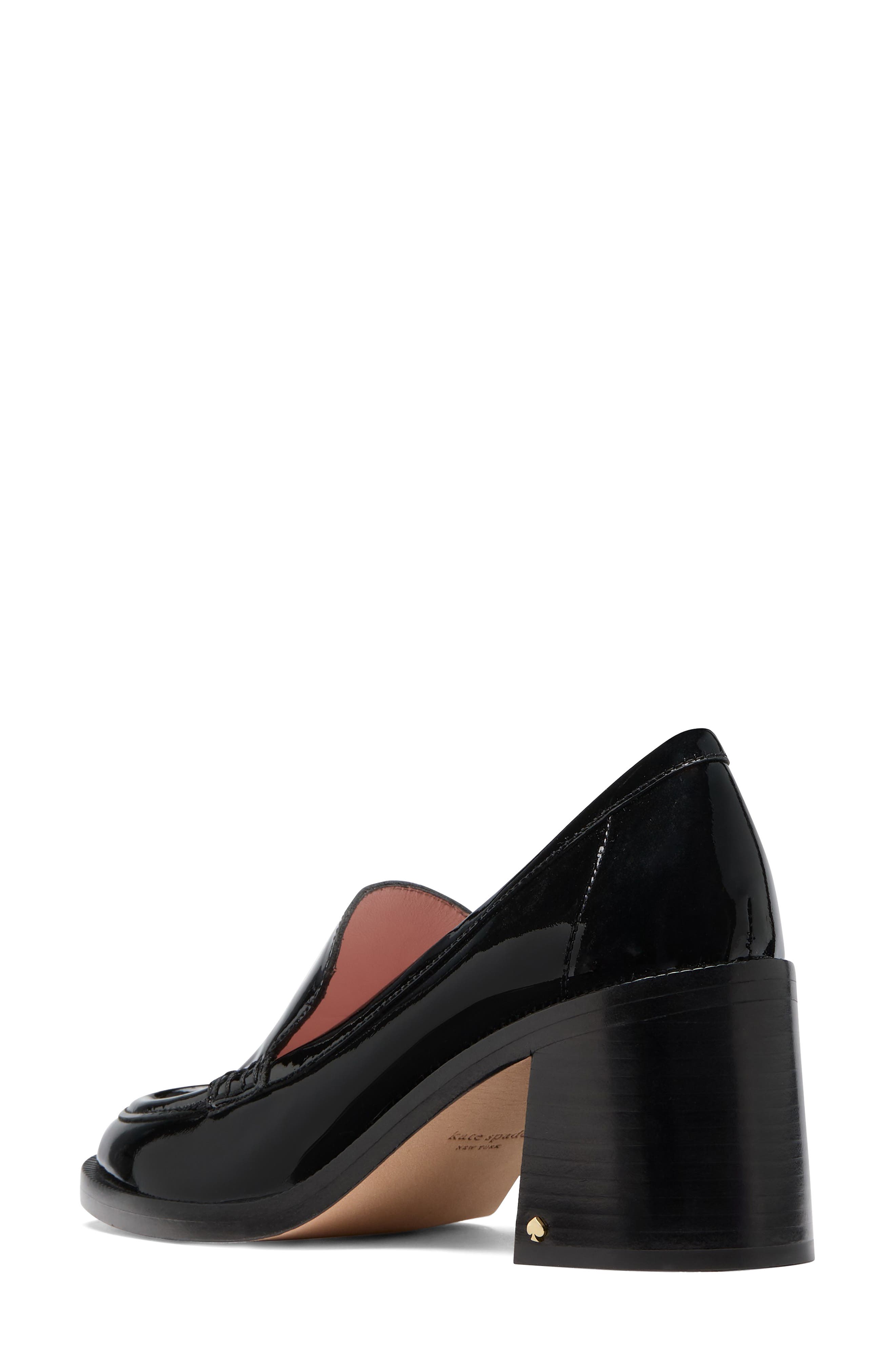 Kate Spade New York lori loafer pump, Alternate, color, Black