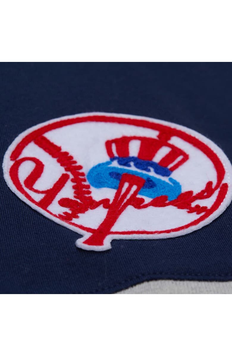 Mitchell & Ness Men's Mitchell & Ness  Navy New York Yankees Wild Pitch Ringer T-Shirt, Alternate, color, Navy