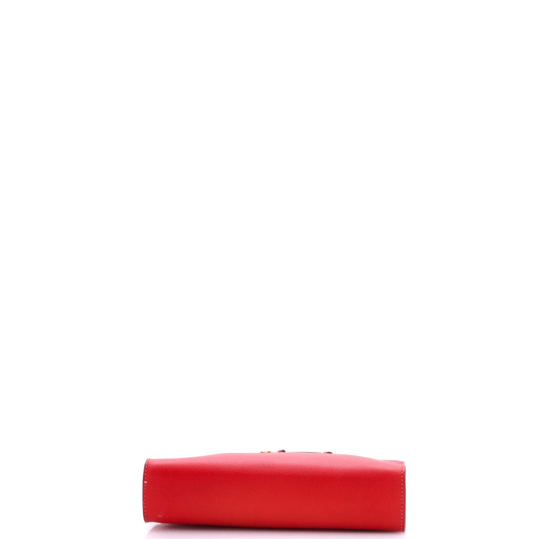 Clic-H Shoulder Bag Evercolor 21, Alternate, color, Rouge Piment