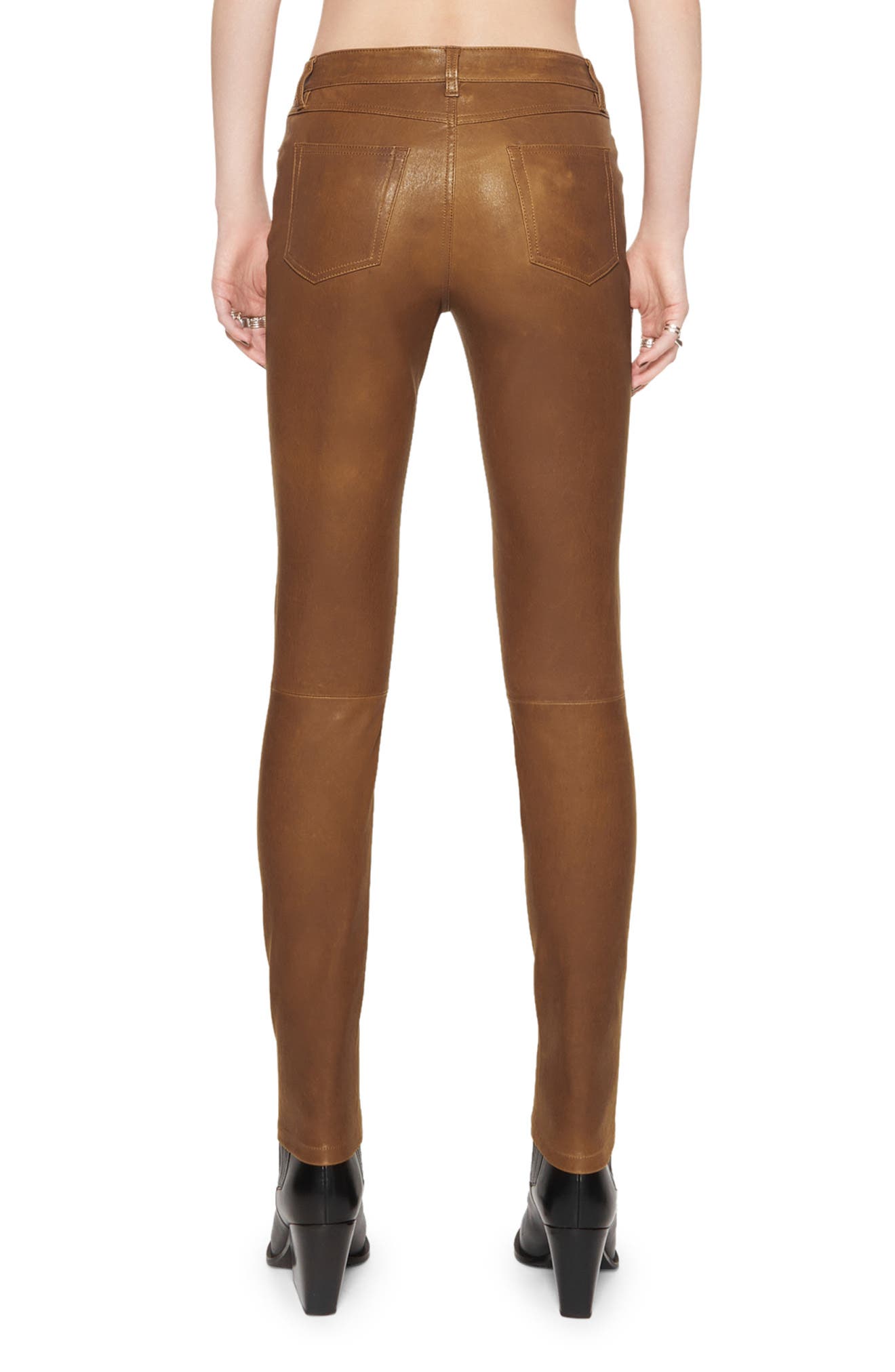Ziggy Skinny Leather Pants - image 2