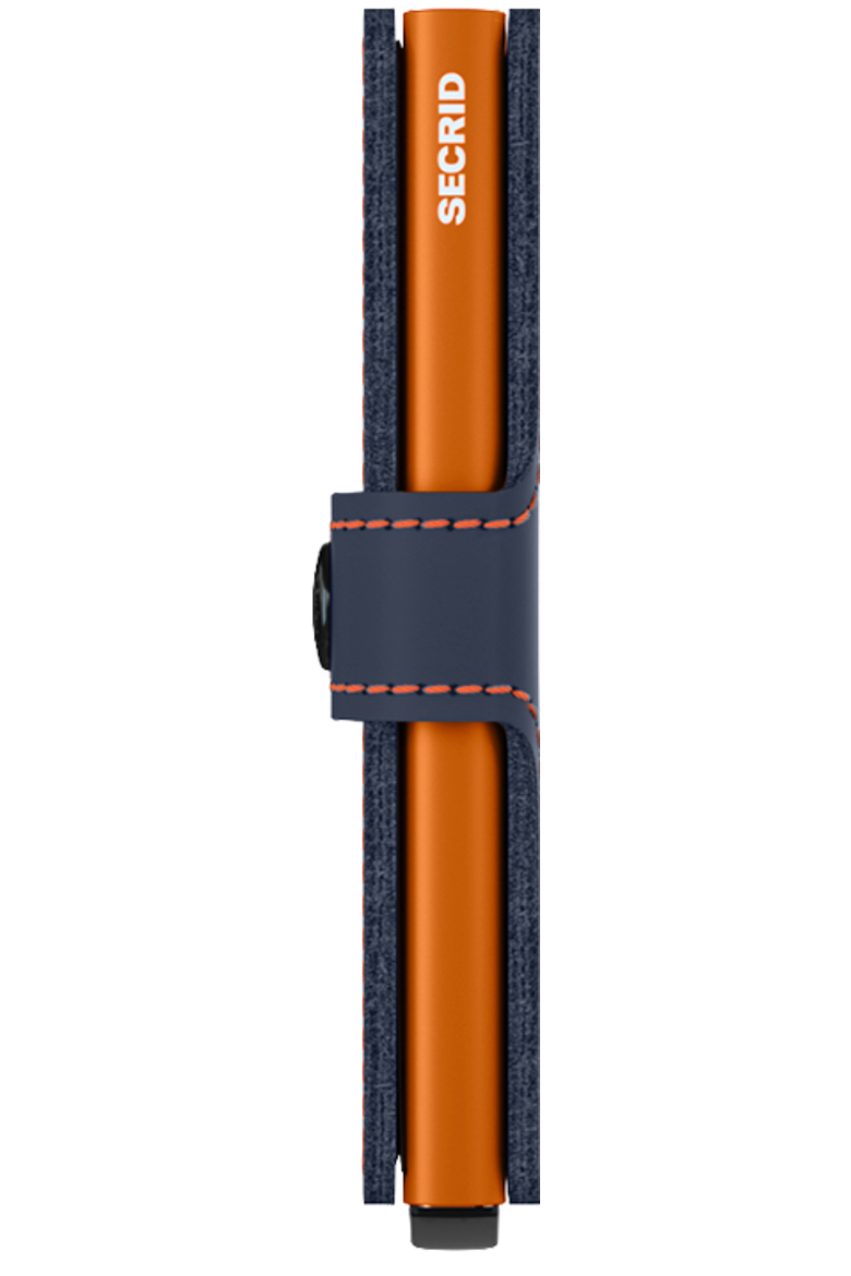 Miniwallet Matte, Alternate, color, Nightblue-Orange