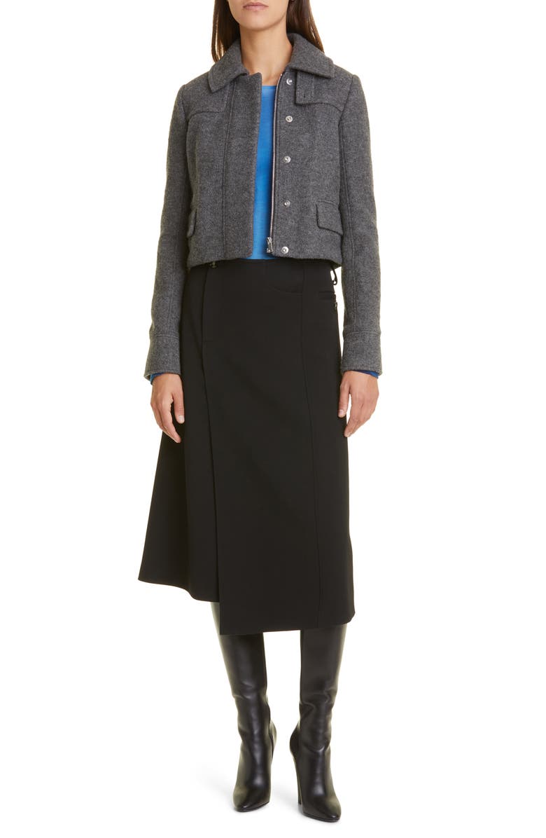 Proenza Schouler Wool Jacket, Alternate, color,