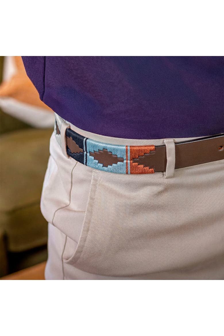 Orilla Belt, Alternate, color, Brown/Burnt Orange/Cream
