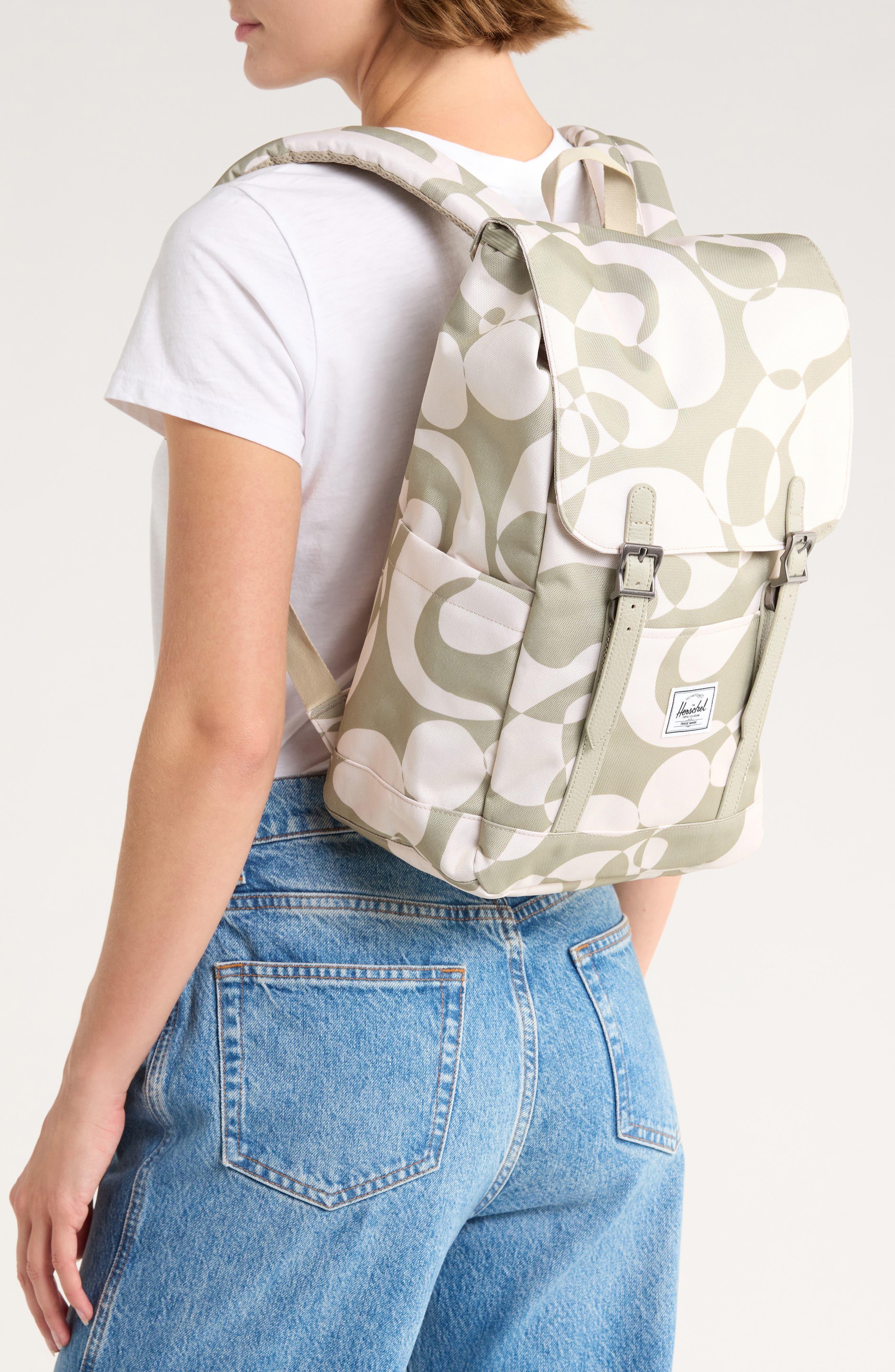 Herschel Supply Co. Retreat Small Backpack, Alternate, color, Abbey Stone