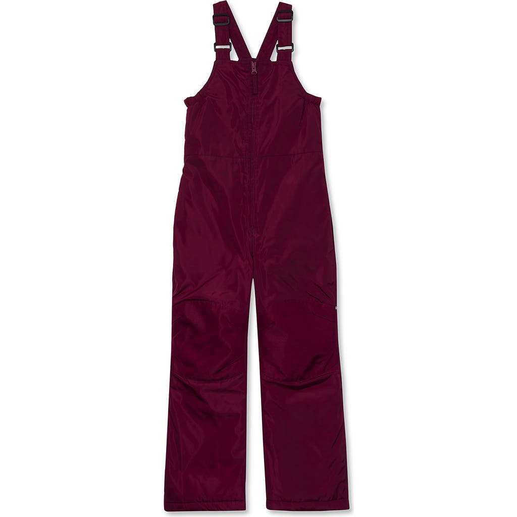 Lands' End Kids Iron Knee Insulated Winter Snow Bibs In Animal Print