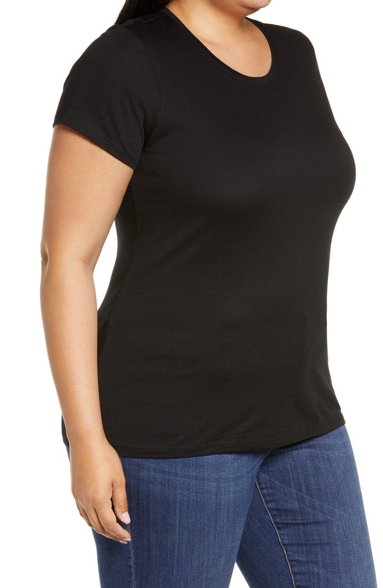 Halogen<sup>®</sup> Jersey Crewneck Shirt, Alternate, color,