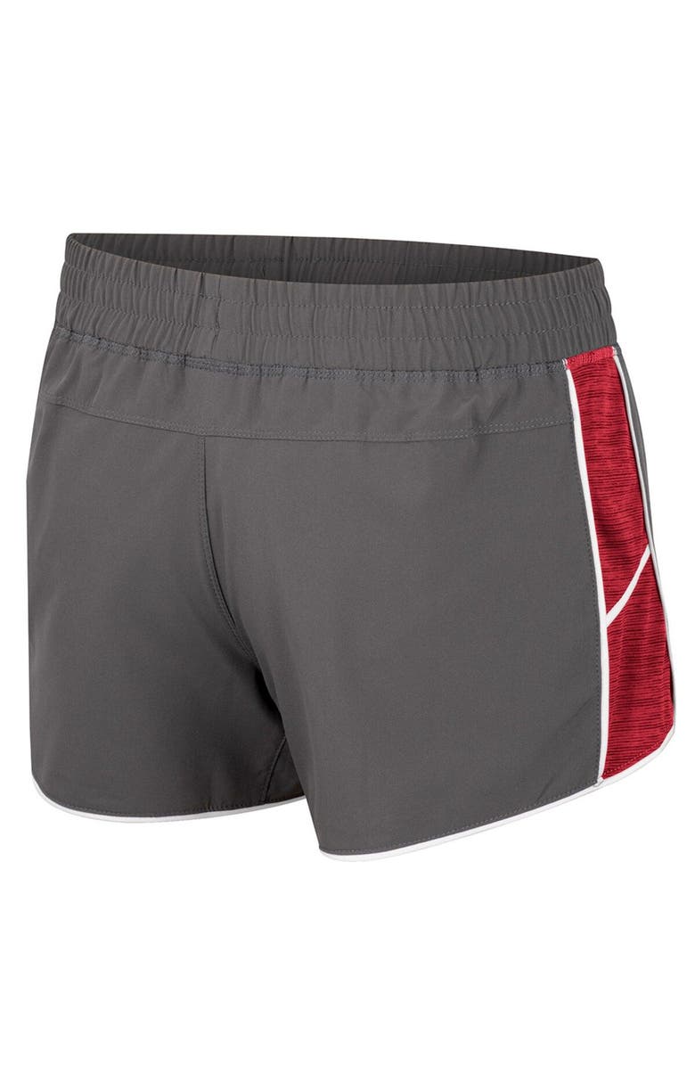 COLOSSEUM Women's Colosseum Gray Alabama Crimson Tide Pull The Switch Running Shorts, Alternate, color, Gray