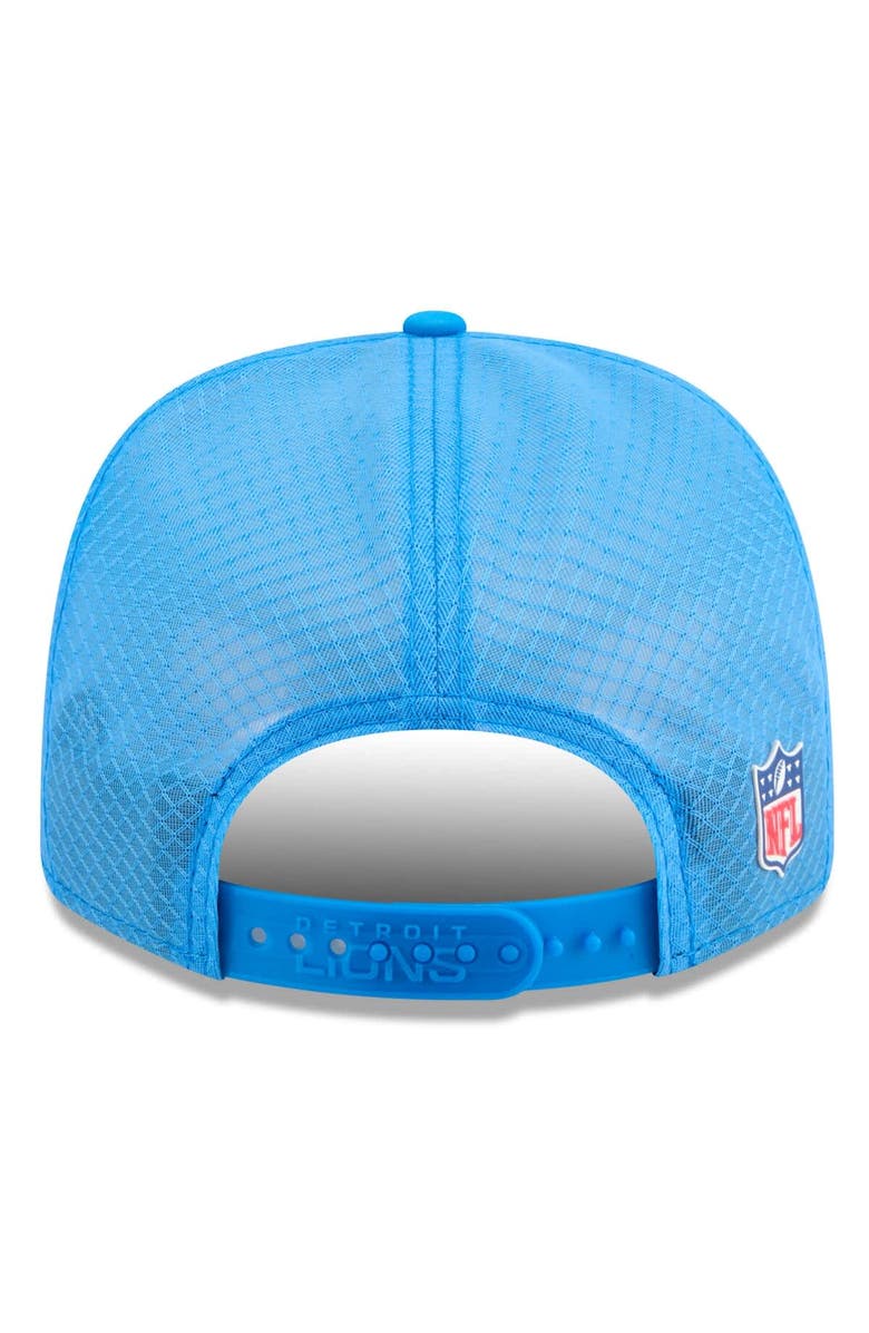 New Era Men's New Era Blue Detroit Lions 2025 Sideline  9SEVENTY Trucker Adjustable Hat, Alternate, color, Blue